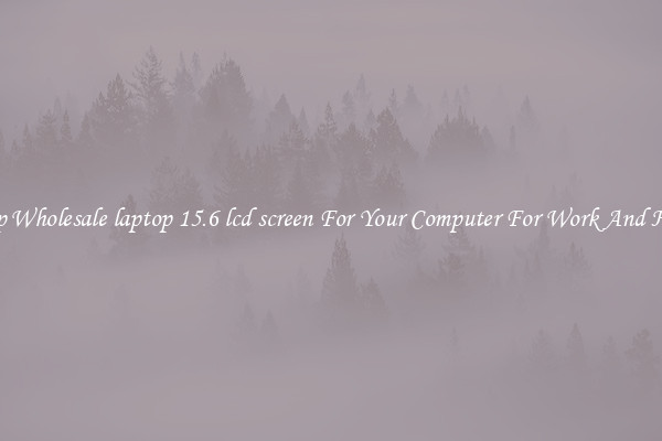 Crisp Wholesale laptop 15.6 lcd screen For Your Computer For Work And Home