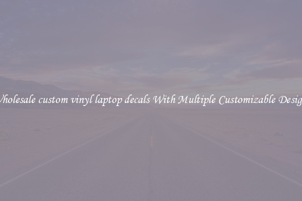 Wholesale custom vinyl laptop decals With Multiple Customizable Designs