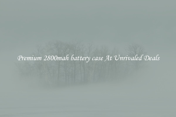 Premium 2800mah battery case At Unrivaled Deals